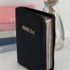 Biblie medie 052 NEGRU cu fermoar