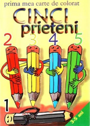 1327863420_cinciprieteni1_1402 Cinci prieteni - carte de colorat