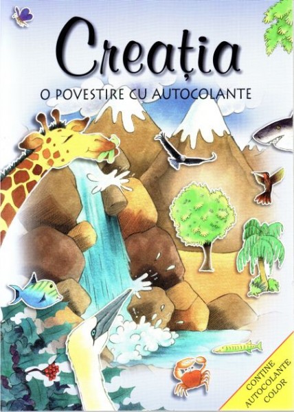 Creatia - o povestire cu autocolante