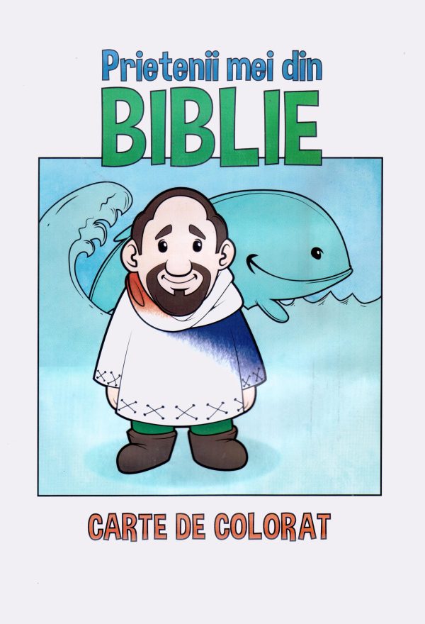 Prietenii mei din Biblie - carte de colorat