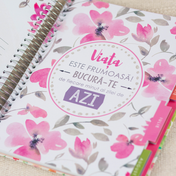 83936_8 Planner pentru femei, agenda pentru femei - 18 luni, nedatat