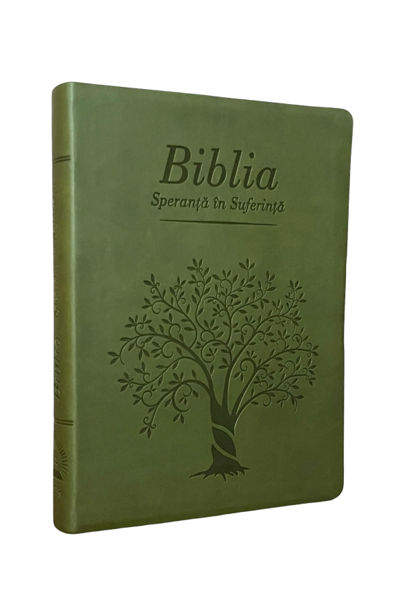 Biblia „Speranță în suferință” - verde închis