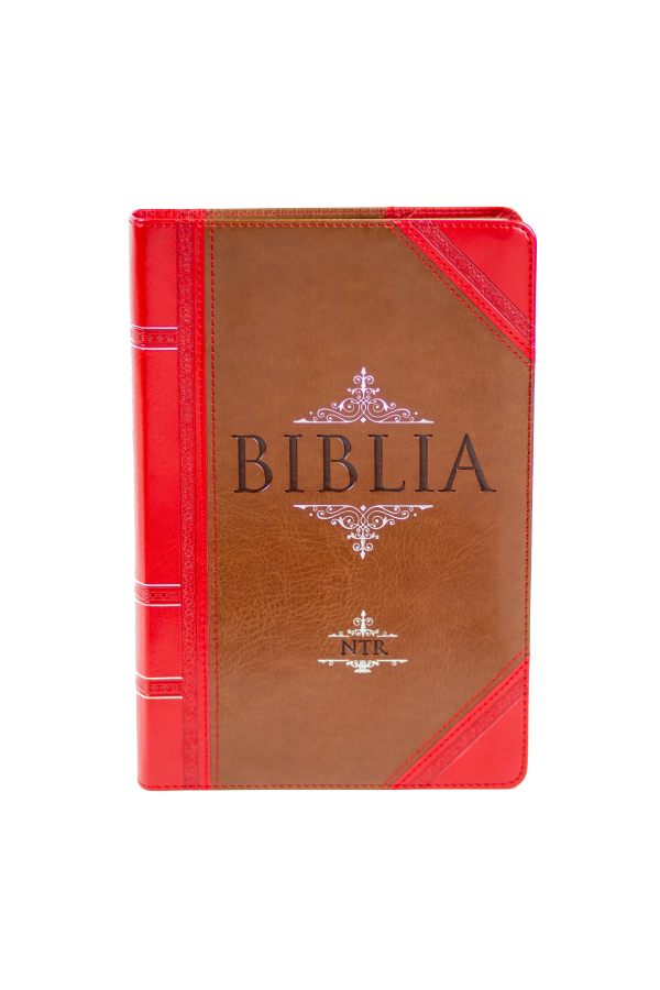 Biblia Noua Traducere Românească (NTR) - Vintage - roșu și maro - ediția a IVa