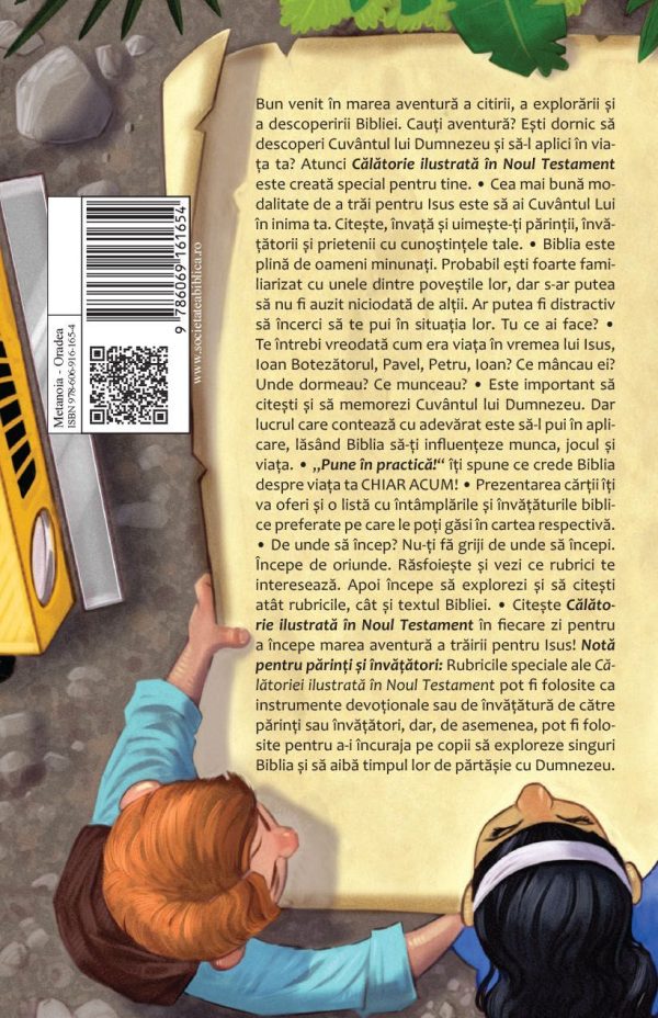 calatorie-spate Călătorie ilustrată în Noul Testament