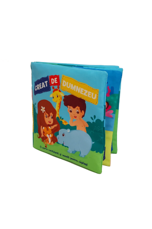 Creat de Dumnezeu - carte din material textil