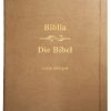 Biblie bilingva Romana-Germana crem