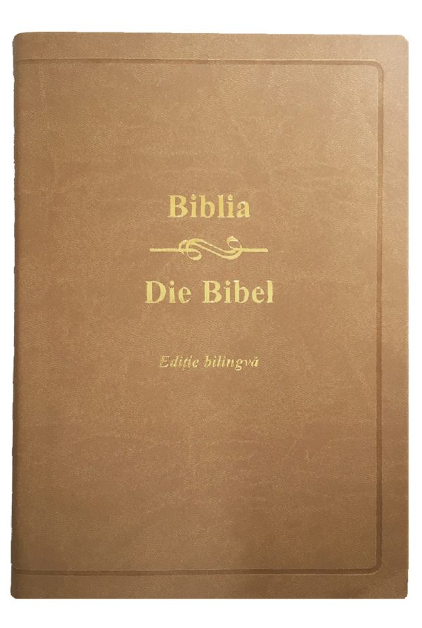Biblie bilingva Romana-Germana crem