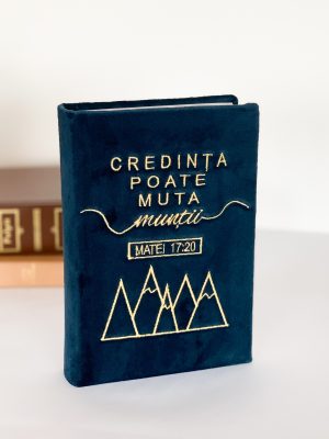 Biblie handmade 053 - albastru