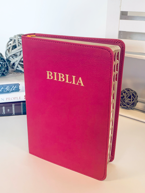 Biblie medie 057 PU - roz