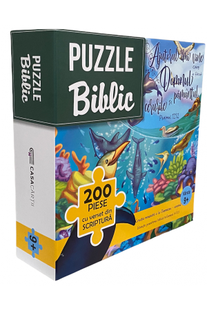 puzzle_creatia_minunata_1_2 Puzzle 200 de piese - Creația minunată a lui Dumnezeu