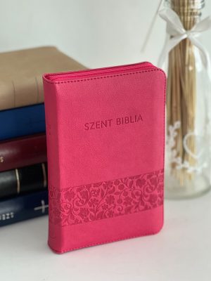 karoli-roz Szent Biblia - Biblie mică maghiară roz