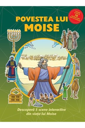 povestea-lui-moise-1 Povestea lui Moise - carte cu abțibilduri reutilizabile
